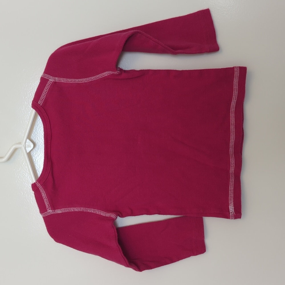 Oshkosh 2 identical long-sleeve tees and pair of jeans, "girls 9 team," Sz 2T - Picture 5 of 9